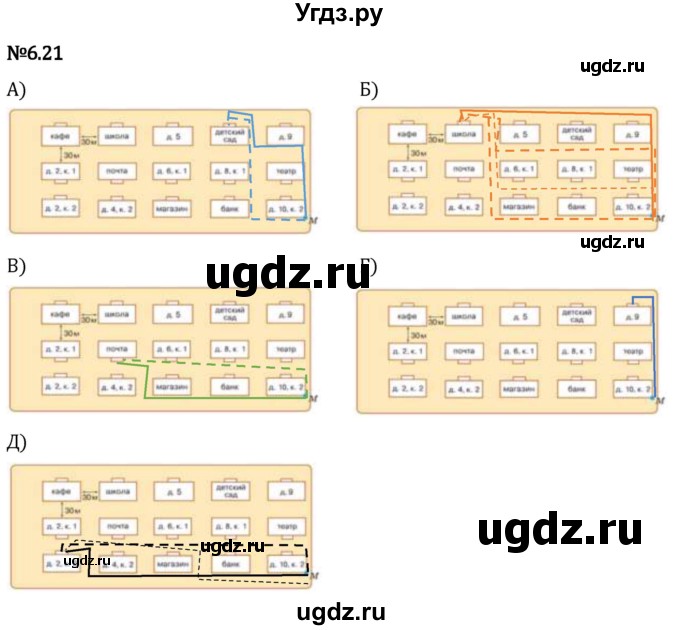 ГДЗ (Решебник 2023) по математике 5 класс Виленкин Н.Я. / §6 / упражнение / 6.21