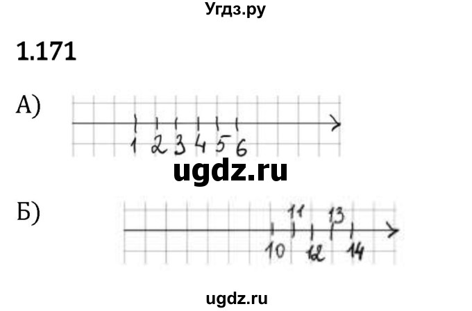 ГДЗ (Решебник 2023) по математике 5 класс Виленкин Н.Я. / §1 / упражнение / 1.171