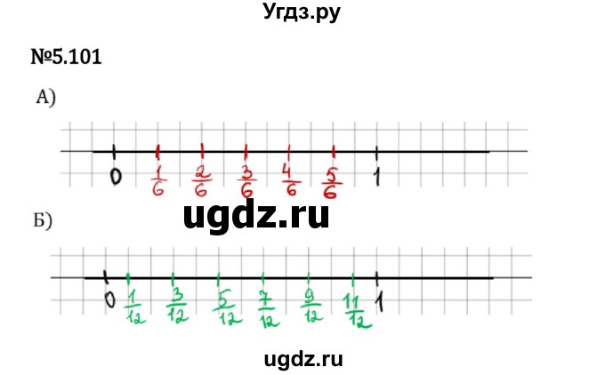 ГДЗ (Решебник 2023) по математике 5 класс Виленкин Н.Я. / §5 / упражнение / 5.101