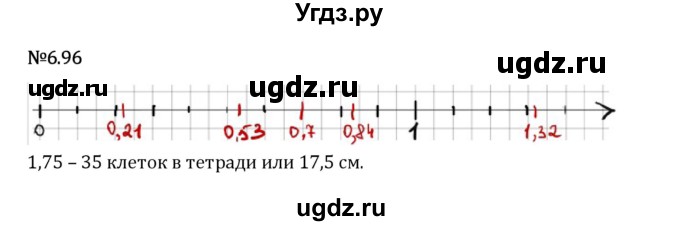 ГДЗ (Решебник 2023) по математике 5 класс Виленкин Н.Я. / §6 / упражнение / 6.96