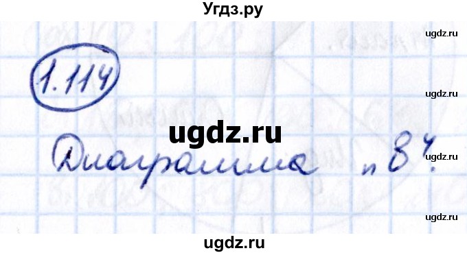 ГДЗ (Решебник 2021) по математике 6 класс Виленкин Н.Я. / §1 / упражнение / 1.114