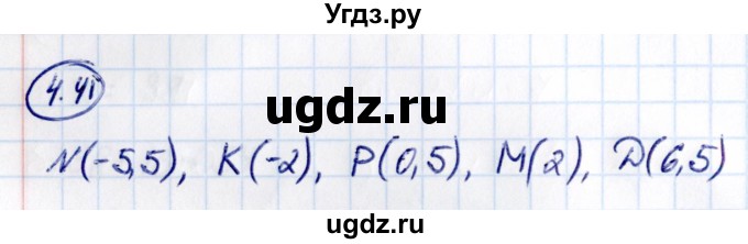 ГДЗ (Решебник 2021) по математике 6 класс Виленкин Н.Я. / §4 / упражнение / 4.41