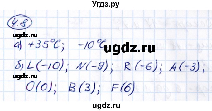 ГДЗ (Решебник к учебнику 2021) по математике 6 класс Виленкин Н.Я. / §4 / упражнение / 4.8