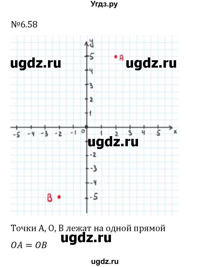 ГДЗ (Решебник 2023) по математике 6 класс Виленкин Н.Я. / §6 / упражнение / 6.58