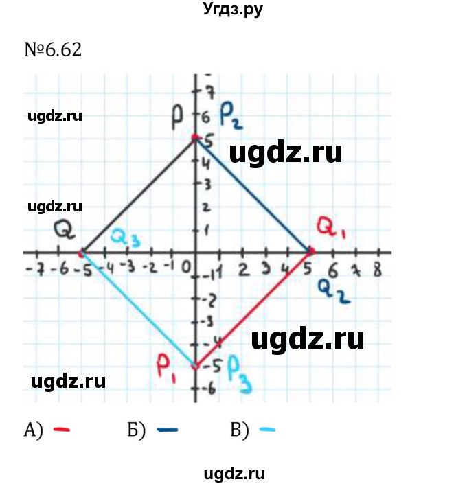 ГДЗ (Решебник 2023) по математике 6 класс Виленкин Н.Я. / §6 / упражнение / 6.62