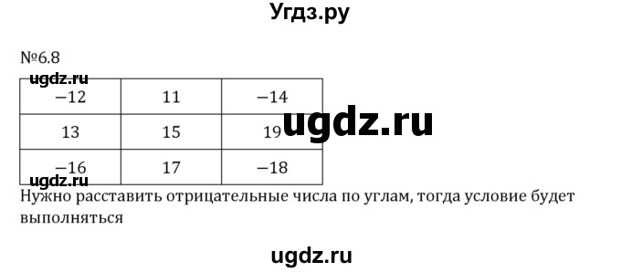 ГДЗ (Решебник 2023) по математике 6 класс Виленкин Н.Я. / §6 / упражнение / 6.8