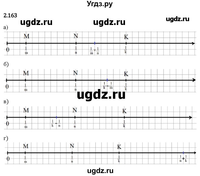 ГДЗ (Решебник 2023) по математике 6 класс Виленкин Н.Я. / §2 / упражнение / 2.163