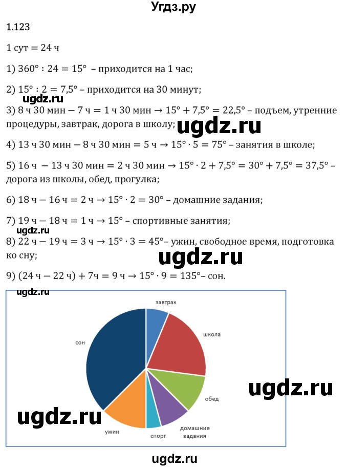 ГДЗ (Решебник 2023) по математике 6 класс Виленкин Н.Я. / §1 / упражнение / 1.123