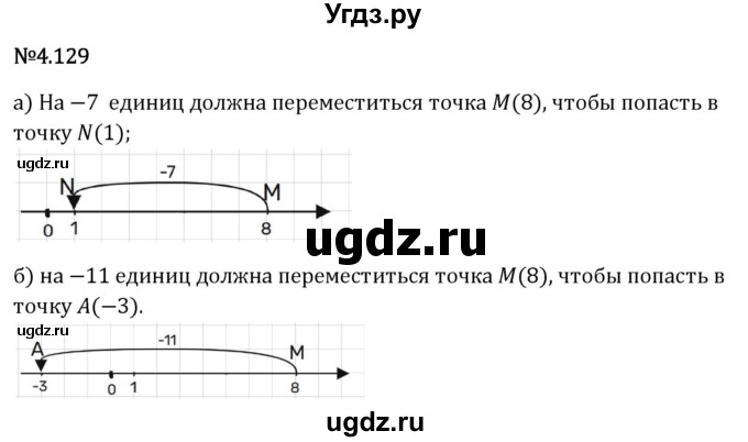 ГДЗ (Решебник 2023) по математике 6 класс Виленкин Н.Я. / §4 / упражнение / 4.129