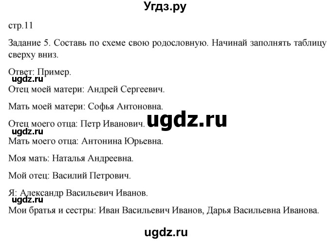 ГДЗ (Решебник) по истории 6 класс (рабочая тетрадь) Бгажнокова И.М. / страница / 11