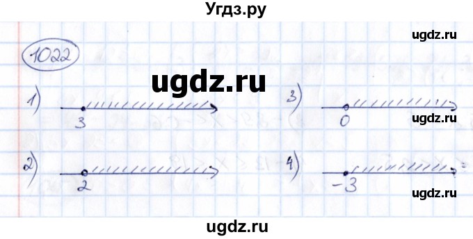 ГДЗ (Решебник) по математике 6 класс Абылкасымова А.Е. / упражнение / 1022