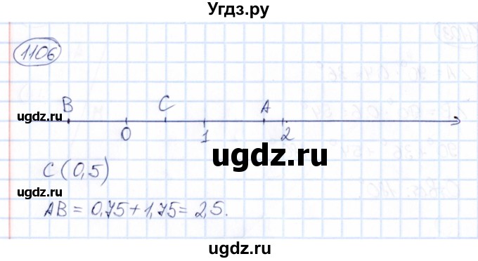 ГДЗ (Решебник) по математике 6 класс Абылкасымова А.Е. / упражнение / 1106