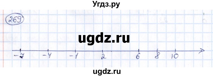 ГДЗ (Решебник) по математике 6 класс Абылкасымова А.Е. / упражнение / 269