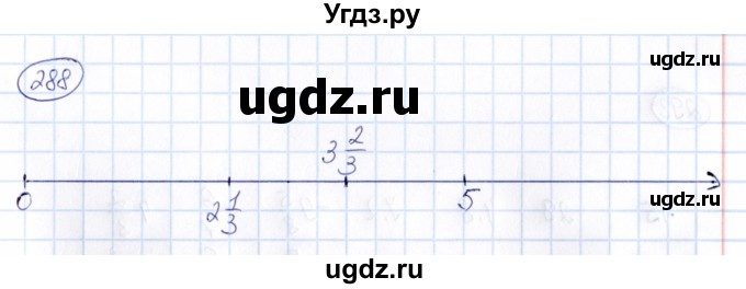 ГДЗ (Решебник) по математике 6 класс Абылкасымова А.Е. / упражнение / 288
