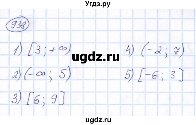 ГДЗ (Решебник) по математике 6 класс Абылкасымова А.Е. / упражнение / 938