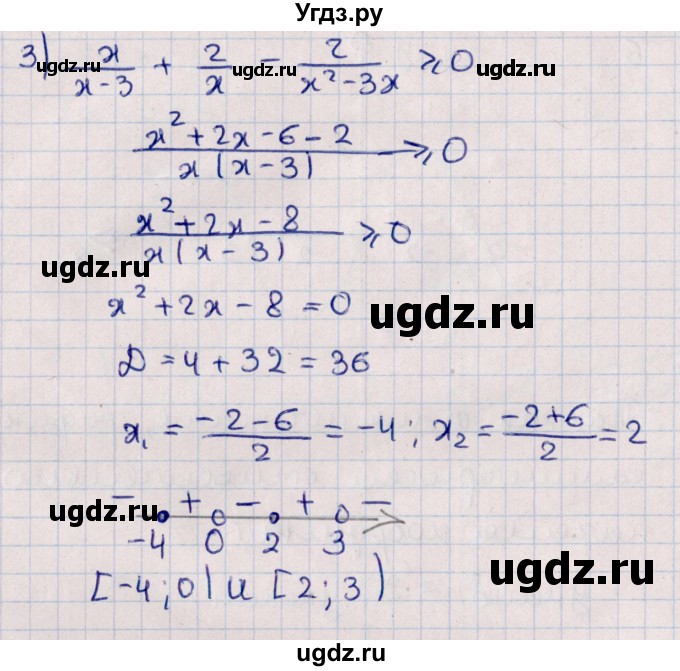 ГДЗ (Решебник) по алгебре 10 класс (Контрольные работы (из Методического пособия)) Буцко Е.В. / КР-1 / Вариант 2(продолжение 5)