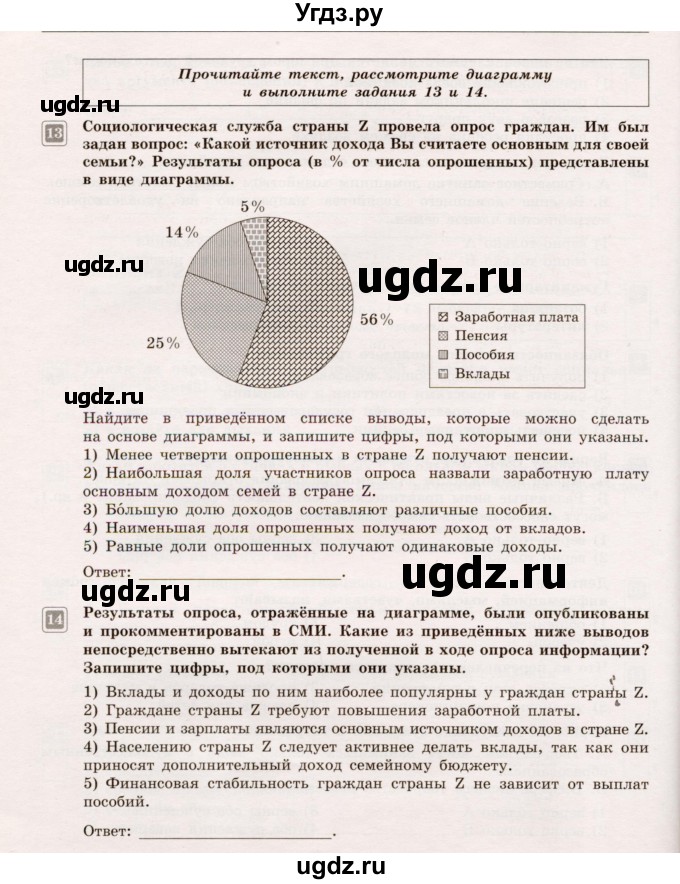 ГДЗ (Учебник) по обществознанию 5 класс (Тематический контроль) Лобанов И.А. / тема 