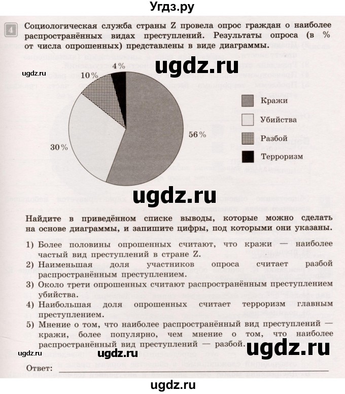 ГДЗ (Учебник) по обществознанию 7 класс (тематический контроль) Лобанов И.А. / тема 