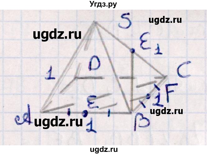 ГДЗ (Решебник) по геометрии 10 класс Смирнов В.А. / обобщающее повторение / углы / b. угол между прямыми / 30(продолжение 2)