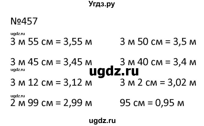 ГДЗ (Решбник) по математике 9 класс Антропов А.П. / упражнение / 457