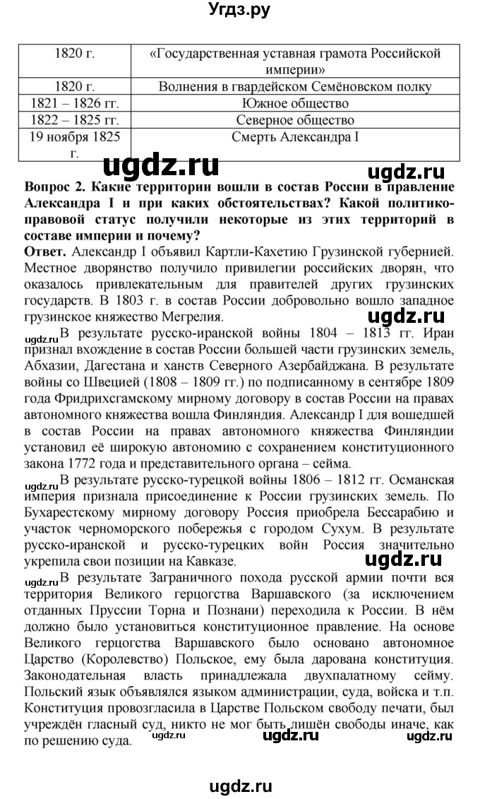 ГДЗ (Решебник) по истории 9 класс Вишняков Я.В. / страница / 68(продолжение 2)