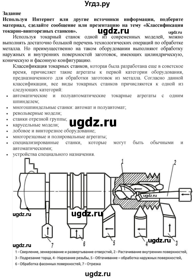 ГДЗ (Решебник) по технологии 7 класс Глозман Е.С. / §13 / задание / 1