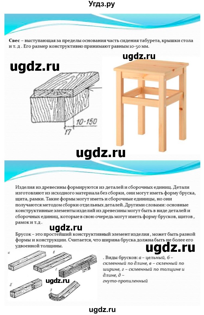 ГДЗ (Решебник) по технологии 7 класс Глозман Е.С. / §10 / задание / 1(продолжение 5)