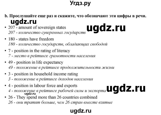 ГДЗ (Решебник) по английскому языку 11 класс Демченко Н.В. / часть 2. страница / 30(продолжение 3)