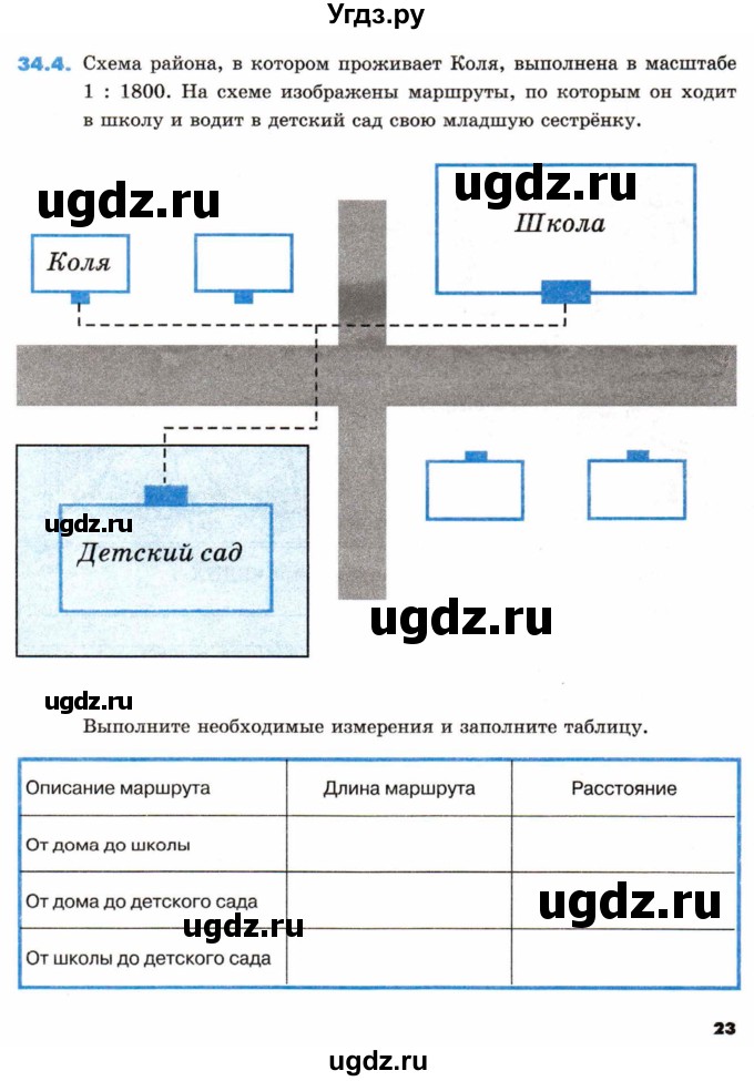 ГДЗ (Тетрадь) по математике 5 класс (рабочая тетрадь) Зубарева И.И. / тетрадь №2. страница / 23