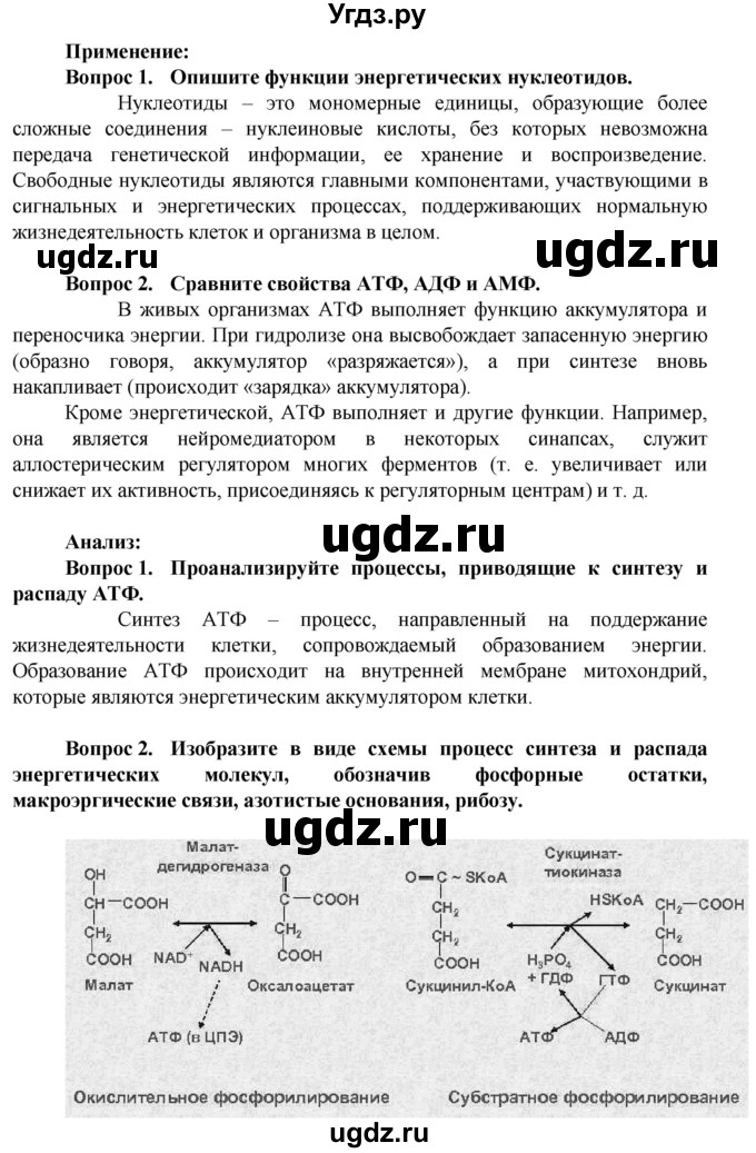 ГДЗ (Решебник) по биологии 10 класс Асанов Н.Г. / страница / 78(продолжение 2)