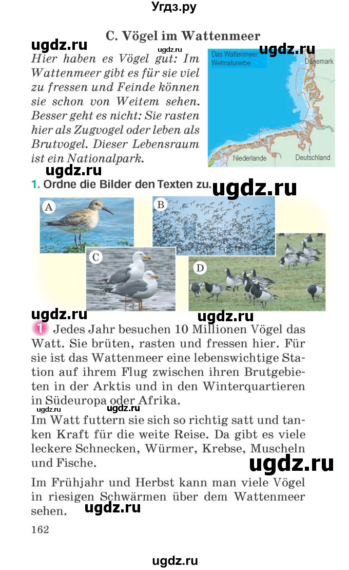 ГДЗ (Учебник) по немецкому языку 6 класс Зуевская Е.В. / часть 2. страница / 162