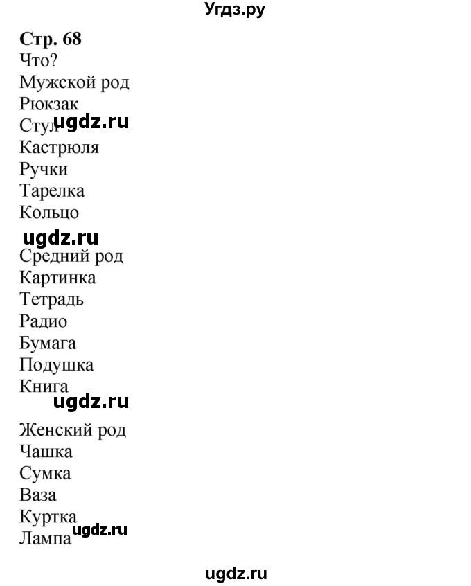 ГДЗ (Решебник к учебнику Wunderkinder Plus) по немецкому языку 6 класс Радченко О.А. / страница / 68