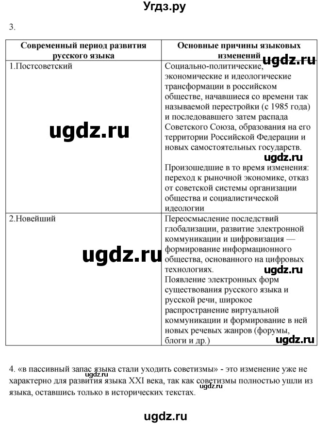 ГДЗ (Решебник) по русскому языку 10 класс Александрова О.М. / 11 класс / 1(продолжение 2)