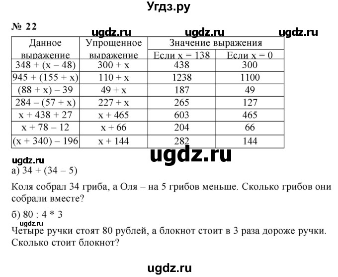 ГДЗ (Решебник) по математике 5 класс (рабочая тетрадь) Ерина Т.М. / §10 / 22