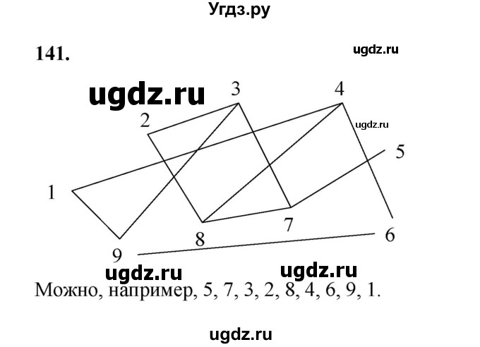 ГДЗ (Решебник) по математике 7 класс Высоцкий И.Р. / часть 1 / задача / 141