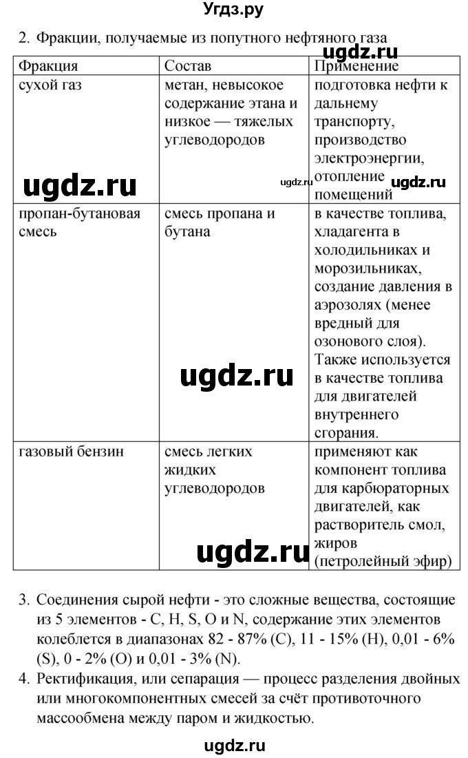 ГДЗ (Решебник) по химии 10 класс (рабочая тетрадь) Габриелян О.С. / страница / 38(продолжение 2)