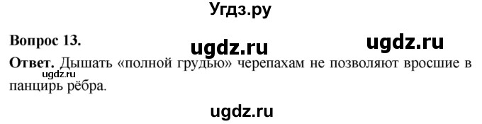 ГДЗ (Решебник) по биологии 8 класс Суматохин С.В. / часть 2 / §19 / объясните / 13