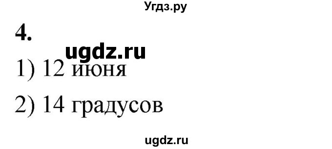 ГДЗ (Решебник) по информатике 6 класс (самостоятельные и контрольные работы) Босова Л.Л. / СР. таблицы, диаграммы, схемы / вариант 1 / 4