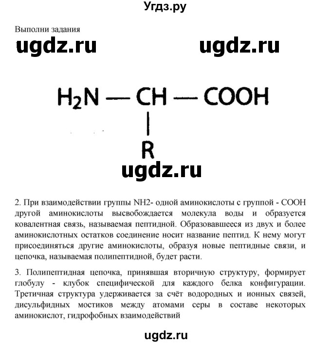 ГДЗ (Решебник) по биологии 10 класс Агафонова И.Б. / §5 / 26(продолжение 2)