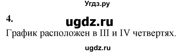 ГДЗ (Решебник) по алгебре 9 класс (рабочая тетрадь) Крайнева Л.Б. / 8. функция y=ax^2, её график и свойства / 4