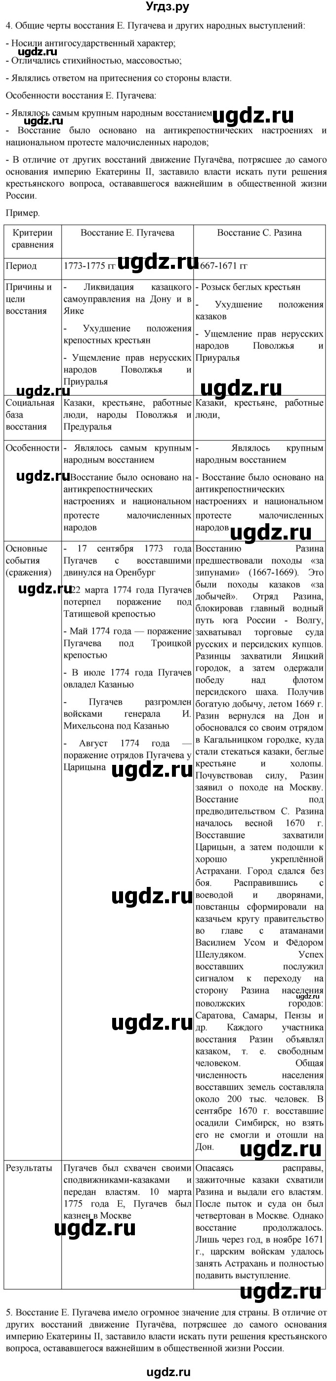 ГДЗ (Решебник) по истории 8 класс Мединский В.Р. / страница / 198(продолжение 2)