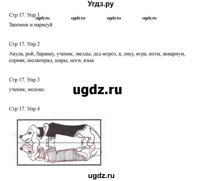 ГДЗ (Решебник) по информатике 2 класс (рабочая тетрадь Юным умникам и умницам) Холодова О.А. / часть 2. страница / 17