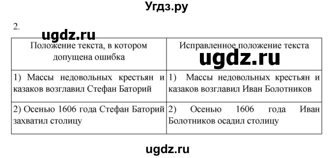 ГДЗ (Решебник) по истории 7 класс (рабочая тетрадь) Пазин Р.В. / глава II / §23-24 / 2