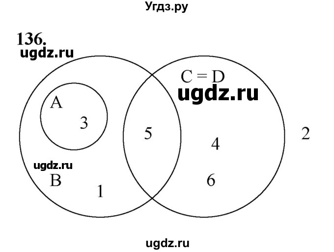 ГДЗ (Решебник) по математике 10 класс Бунимович Е.А. / §7 / упражнение / 136